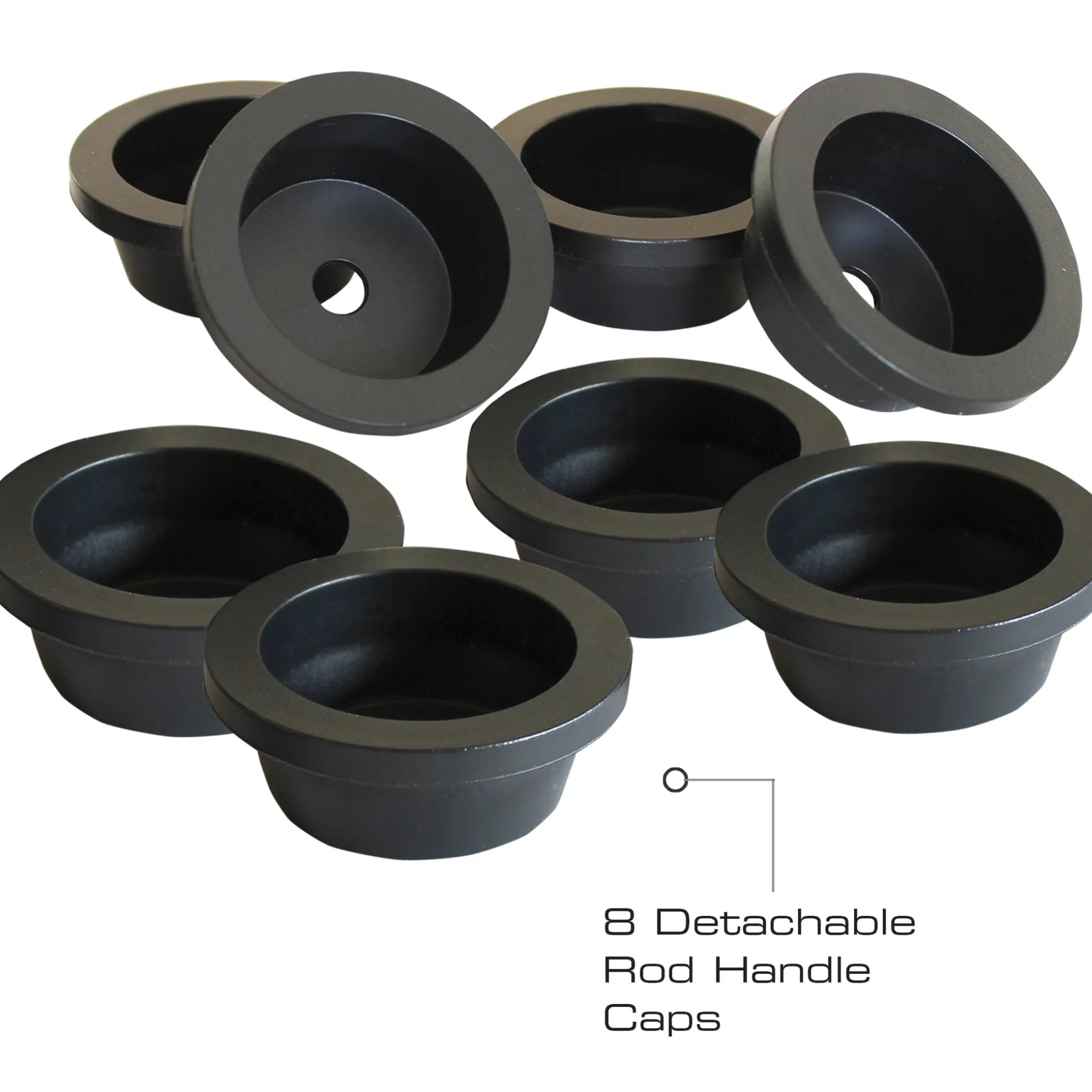 Bass 8 Rod Wall Rack
