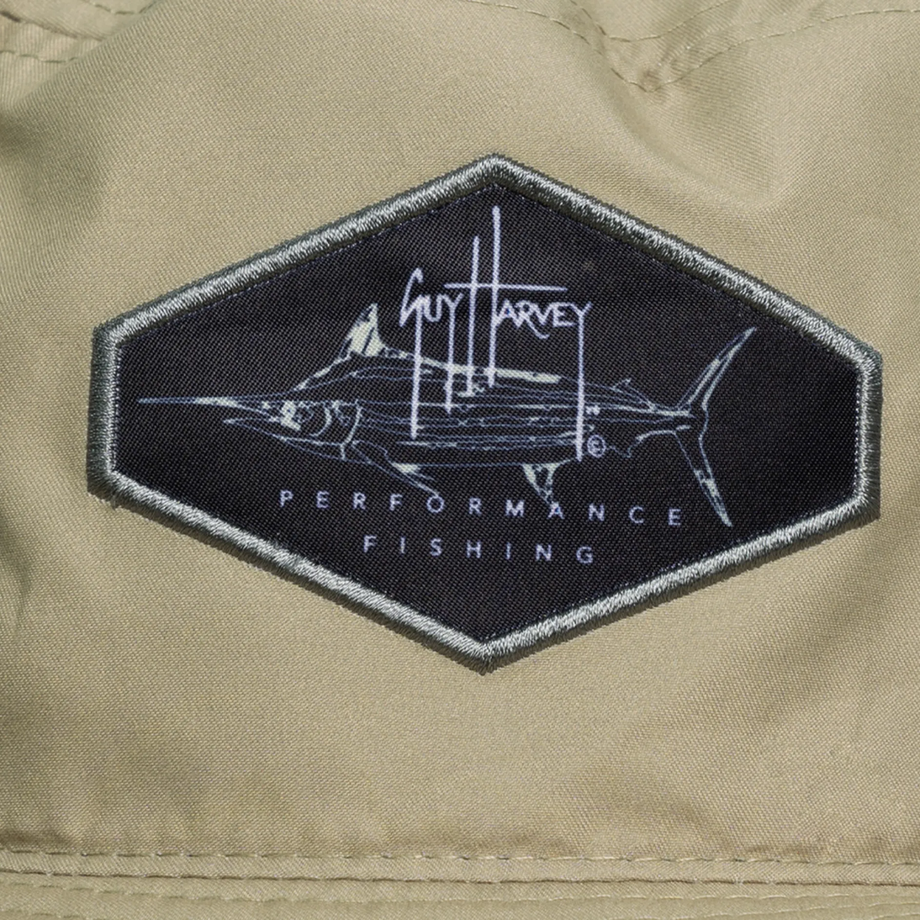 Billfish Patch Khaki Performance Boonie