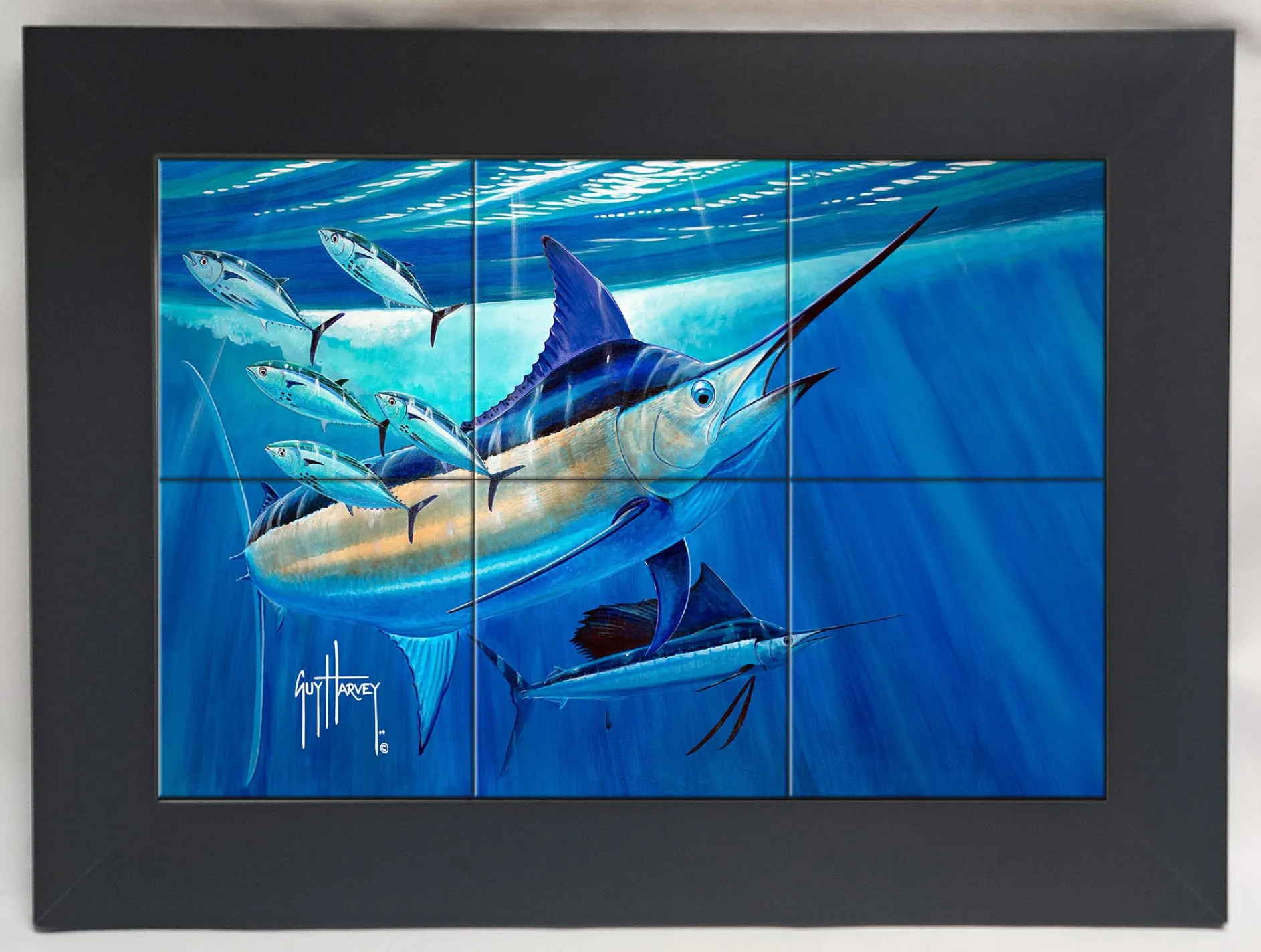 "Black Belt" Tile Art