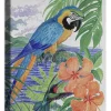 "Blue & Gold Macaw" Limited Edition Canvas Art