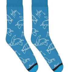 Blue Turtles Socks