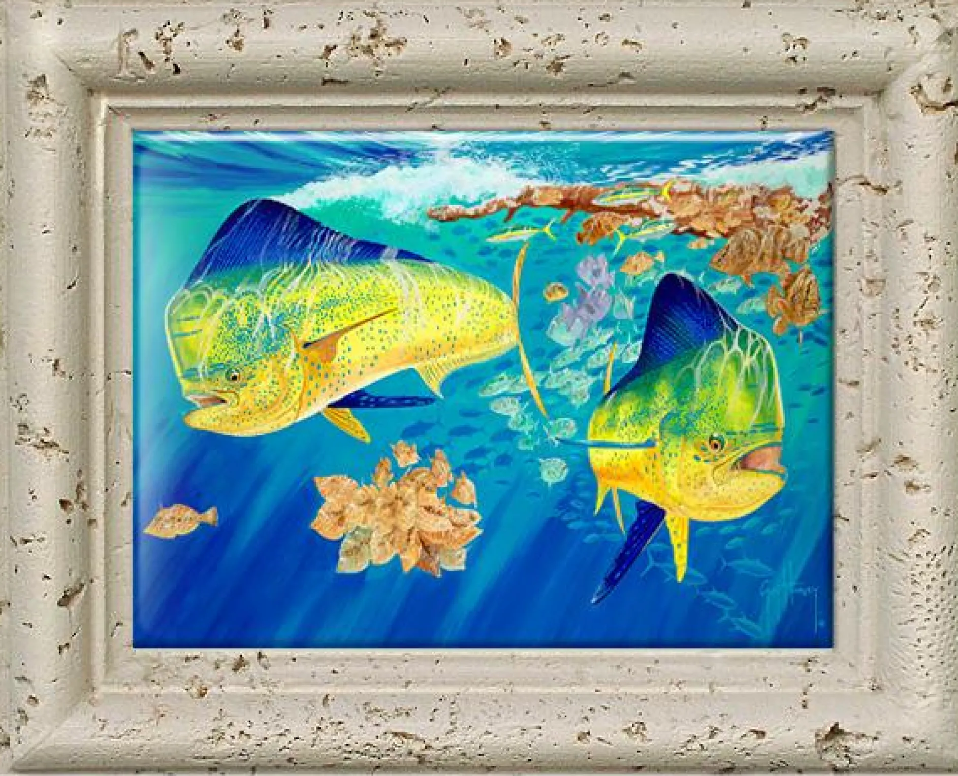"Breaking Away" Tile Art