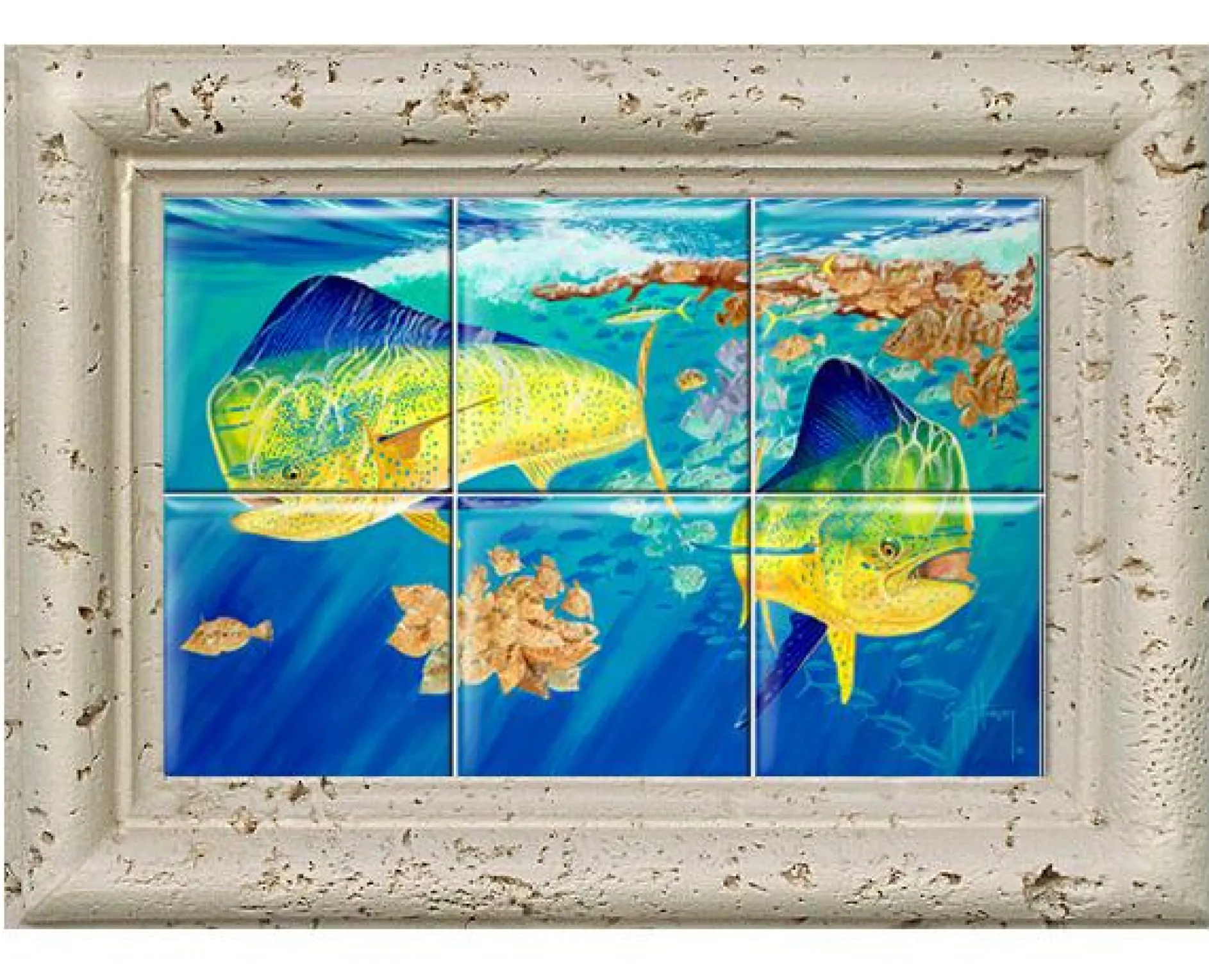 "Breaking Away" Tile Art