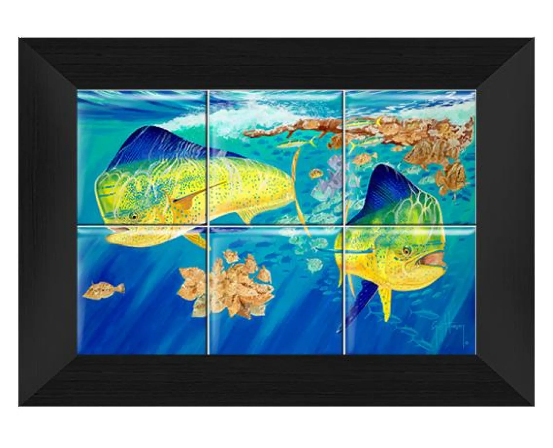 "Breaking Away" Tile Art