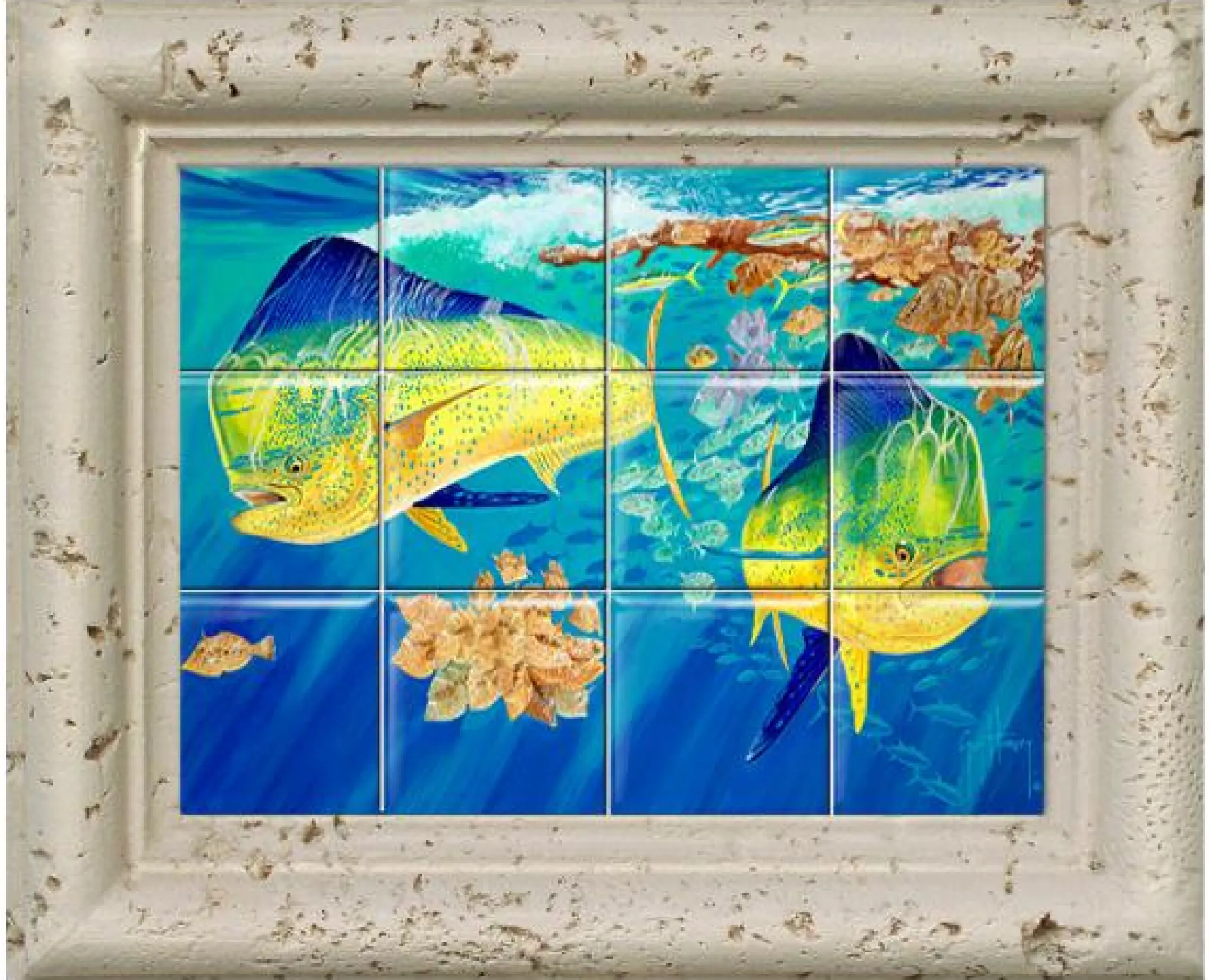 "Breaking Away" Tile Art