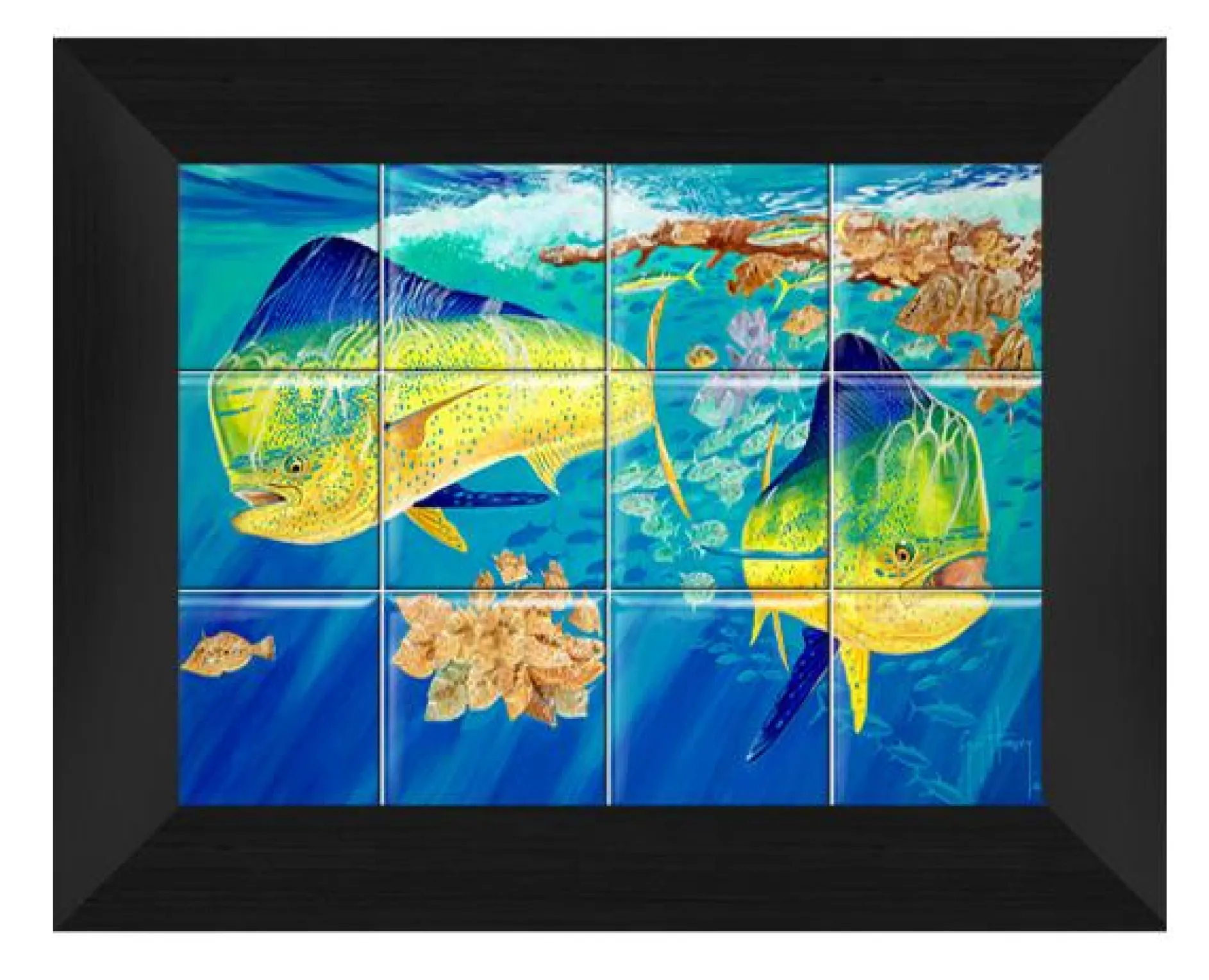 "Breaking Away" Tile Art
