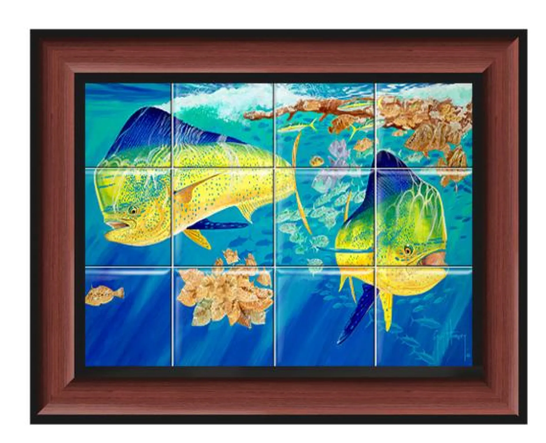 "Breaking Away" Tile Art
