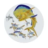 Bull Dolphin Medallion Mosaic - Small