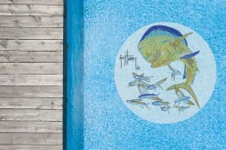 Bull Dolphin Medallion Mosaic - Small