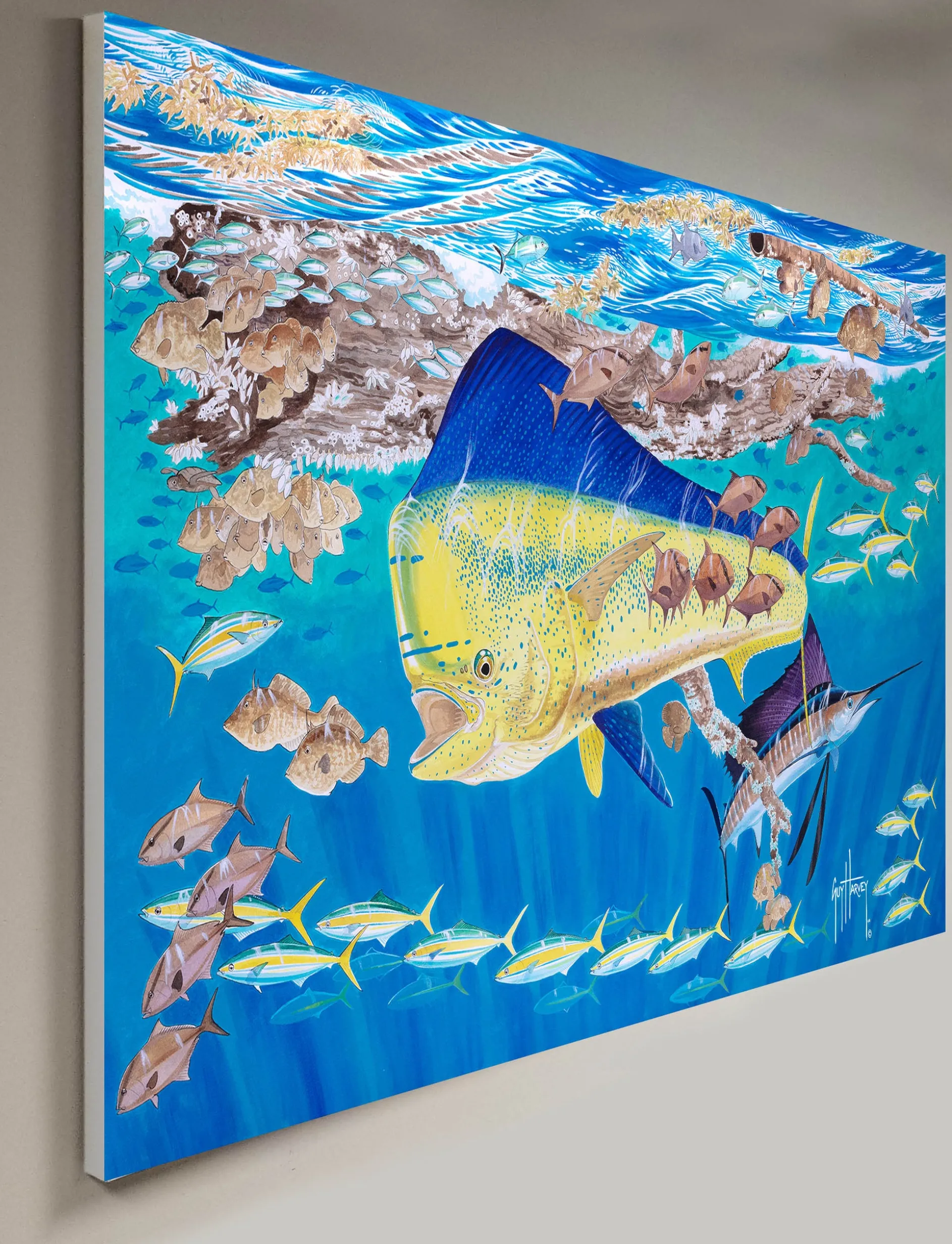 "Bull Market" Aluminum Art
