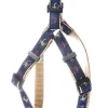 Crab on Navy Dog Harness