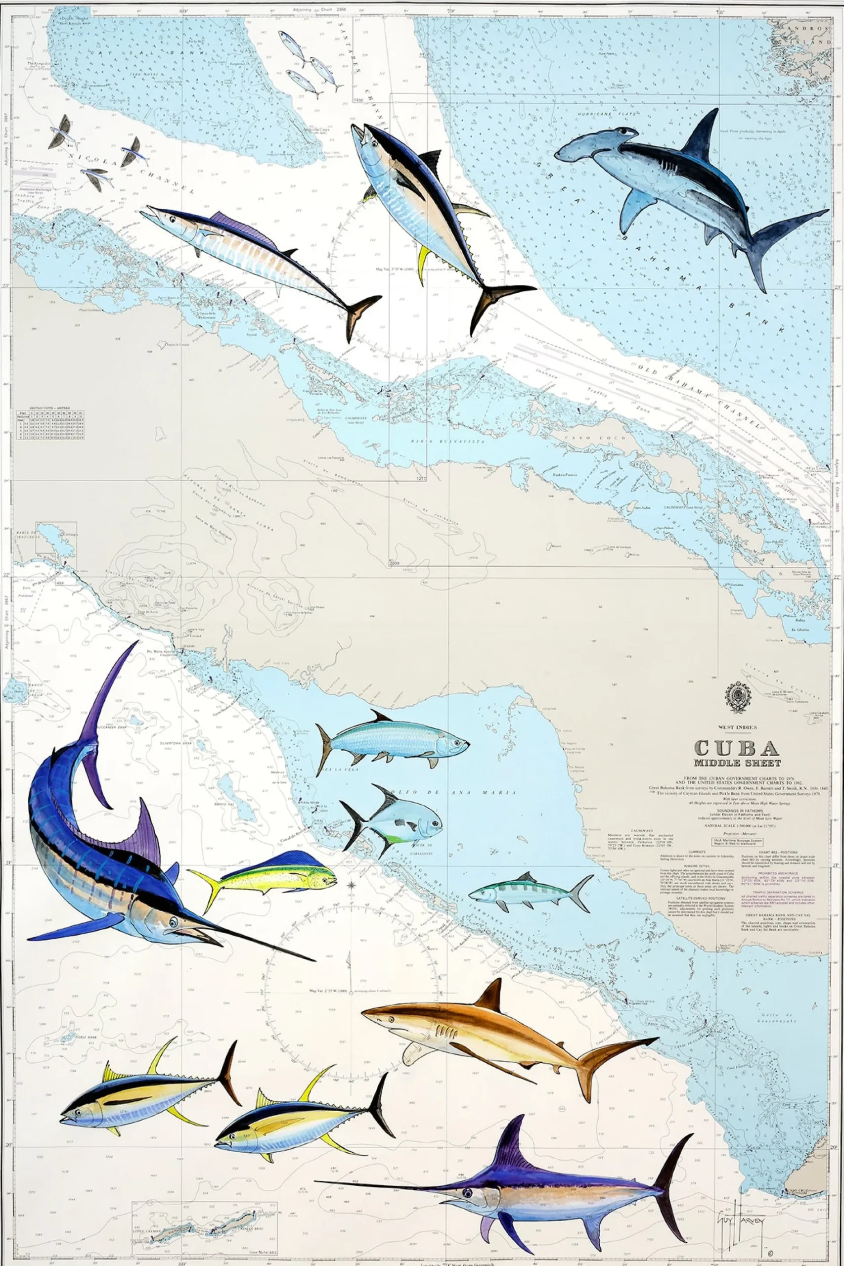 Cuba Middle Chart