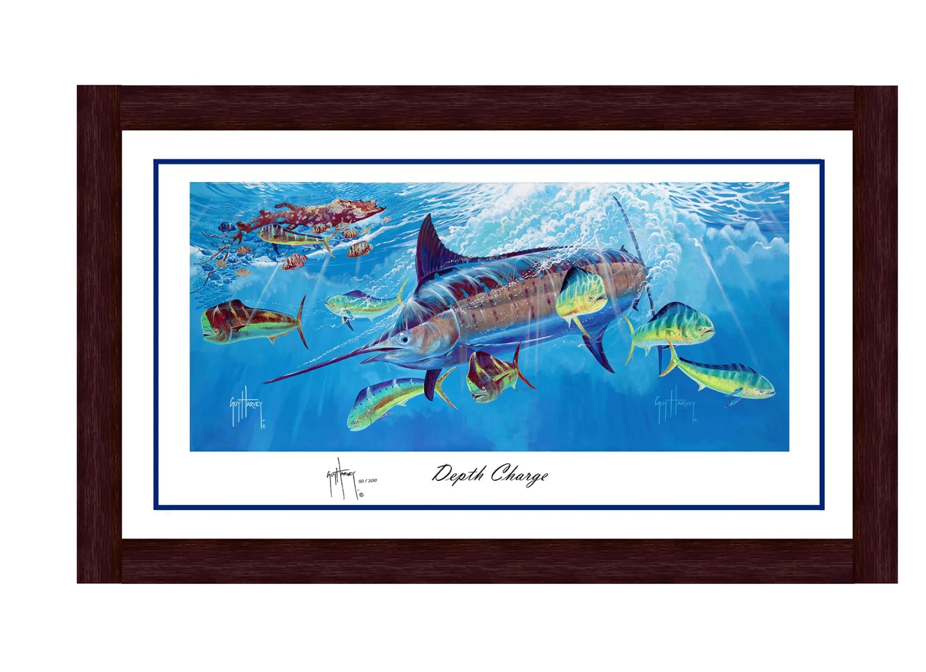 "Depth Charge" Limited Edition Lithograph