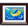 "Dolphin Oasis" Grande Mini Print