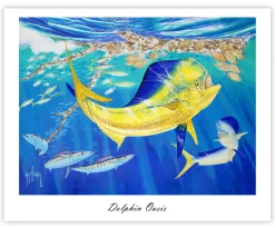 "Dolphin Oasis" Limited Edition Lithograph