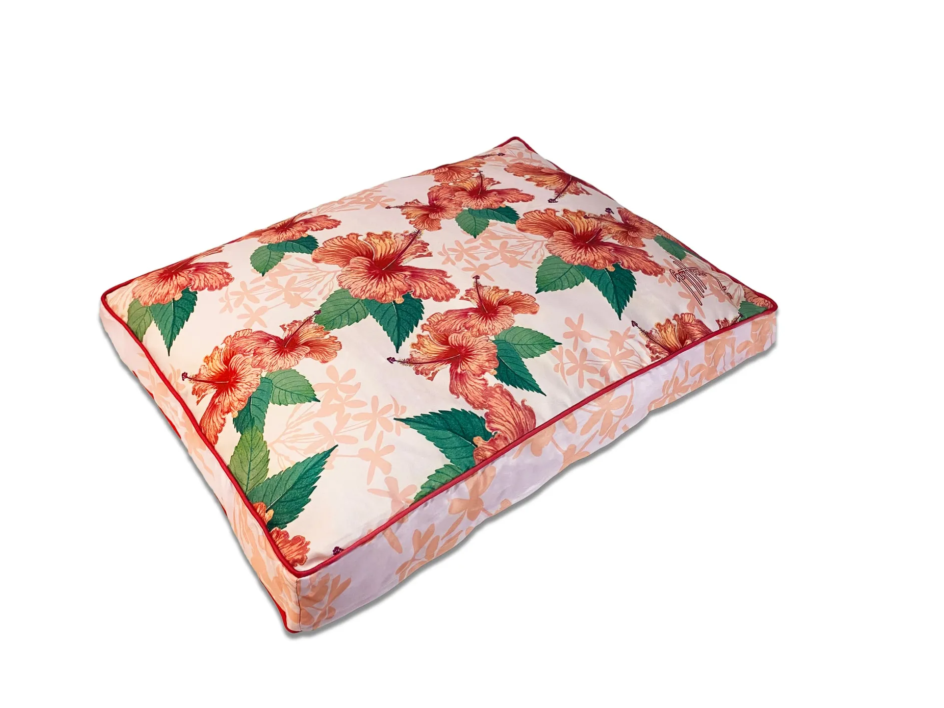 Floral Guy Harvey Pet Bed