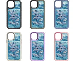 Fortitude Bottlenose Dolphins Phone Case