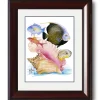 "French Angel and Conch" Mini Print