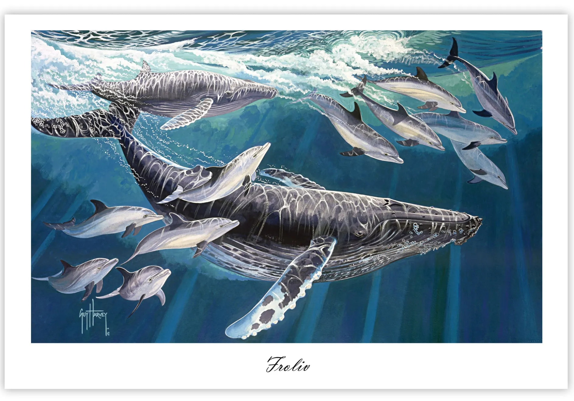 "Frolic" Limited Edition Lithograph