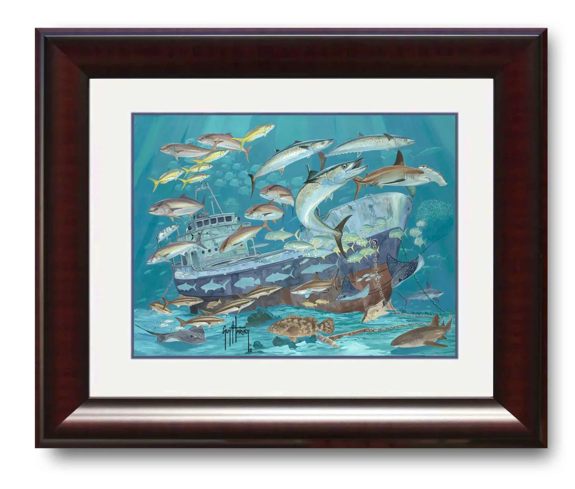 "Guy Harvey Reef" Grande Mini Print