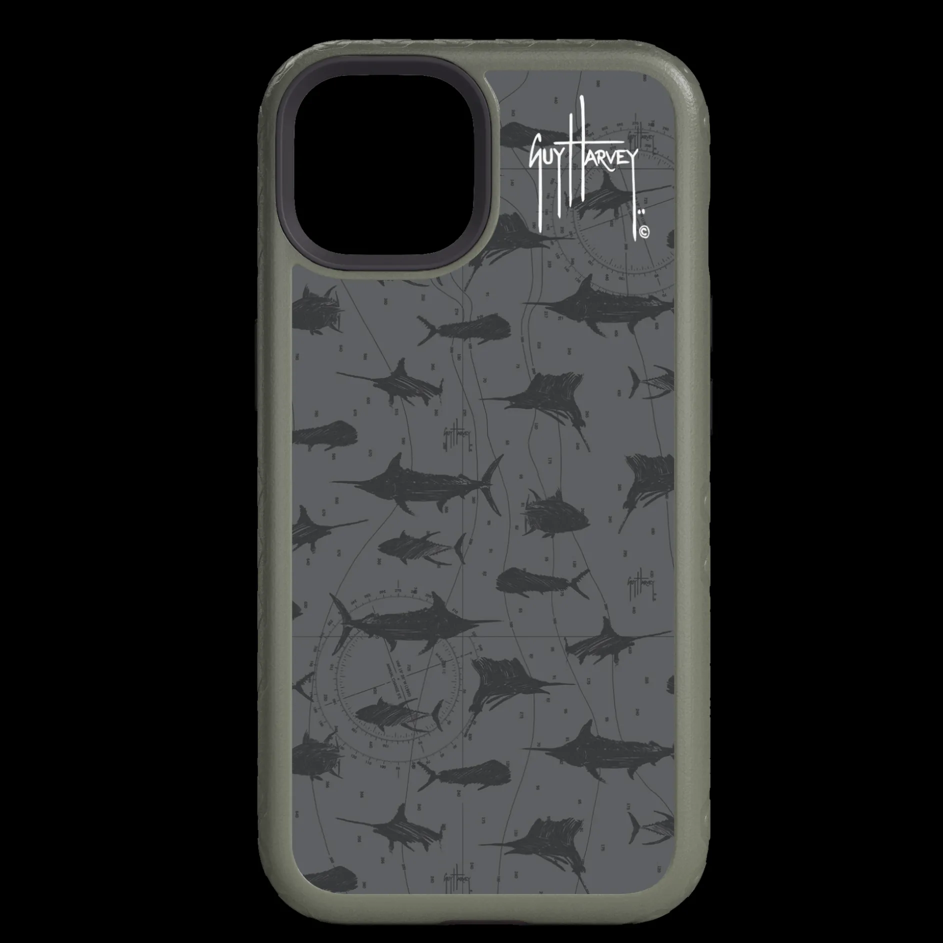 iPhone 14 Models - Fortitude Black Scribbler Phone Case