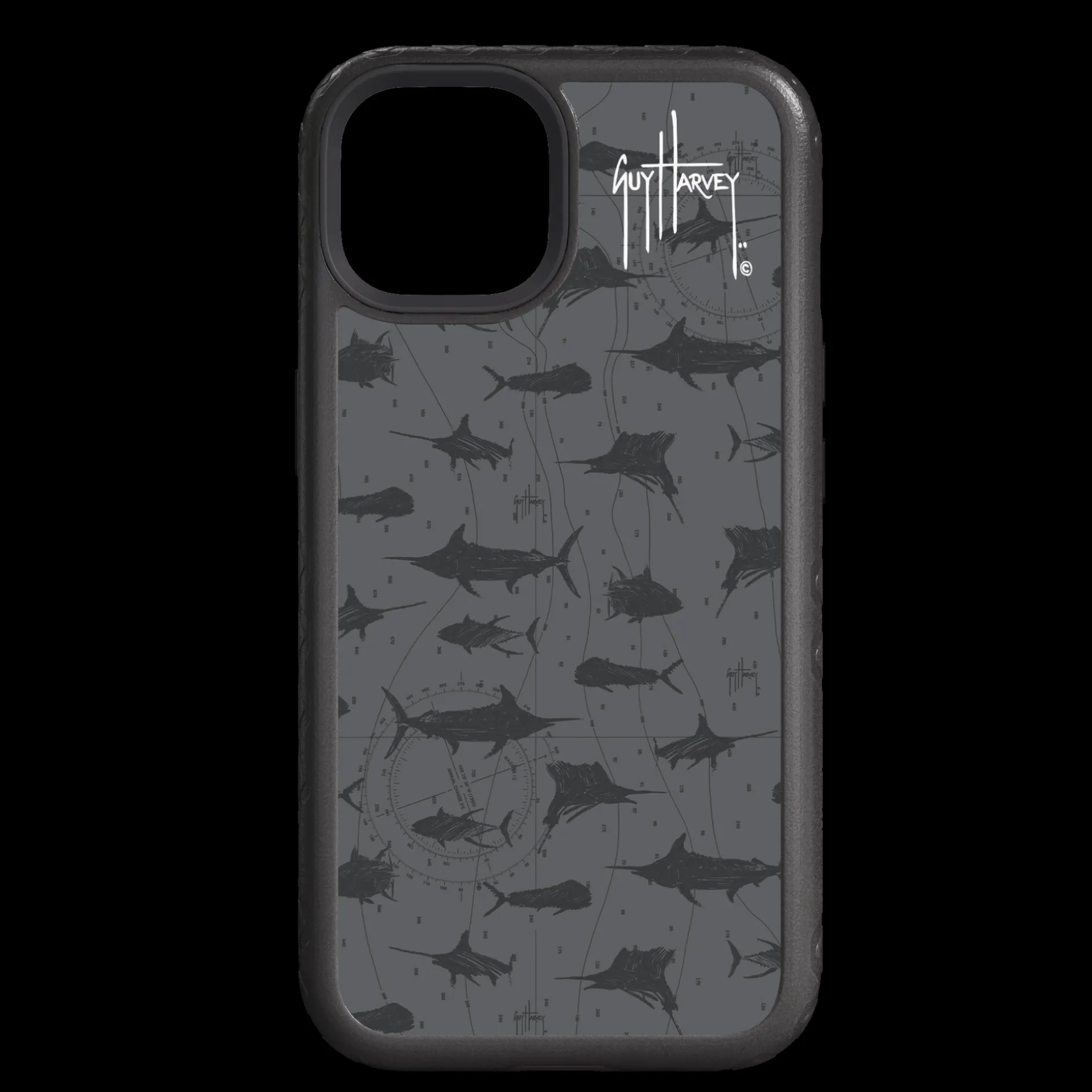 iPhone 14 Models - Fortitude Black Scribbler Phone Case