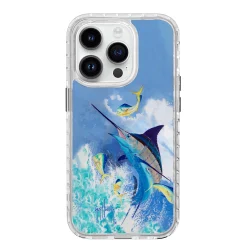 iPhone 15 Models - Magnitude Blue Commocean Phone Case