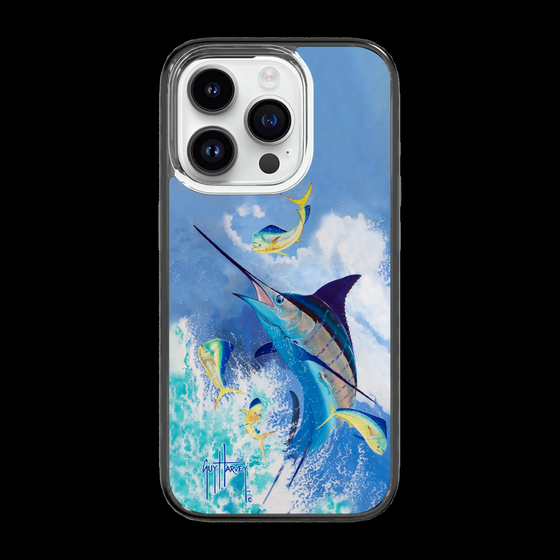 iPhone 15 Models - Magnitude Blue Commocean Phone Case