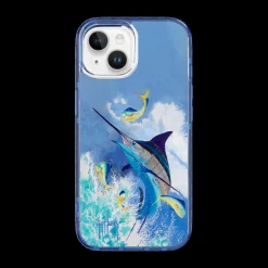 iPhone 15 Models - Magnitude Blue Commocean Phone Case