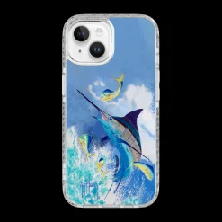 iPhone 15 Models - Magnitude Blue Commocean Phone Case