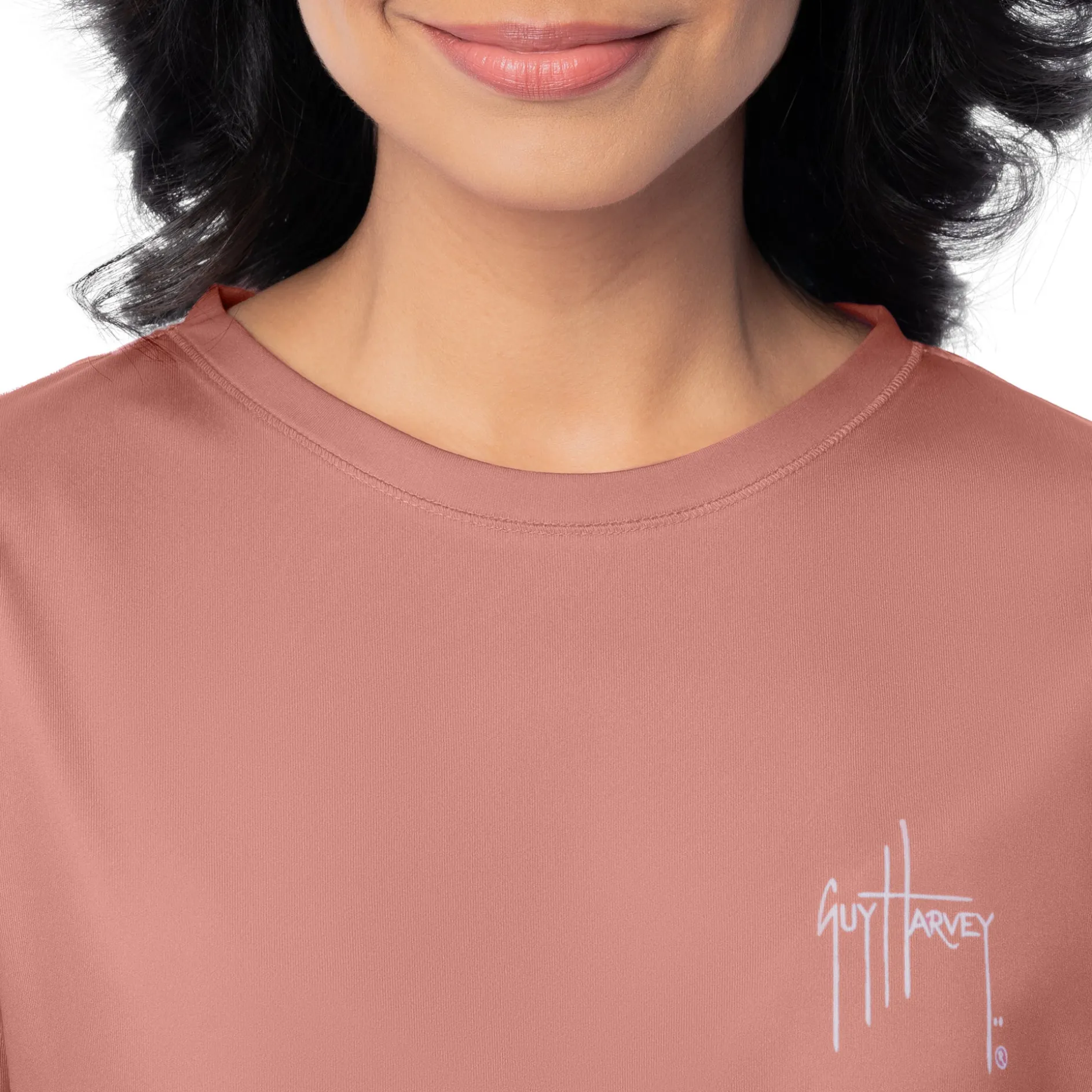 Ladies Core solid Long Sleeve Sun Protection Shirt