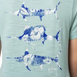 Ladies Floral Bill Relaxed V-Neck Top