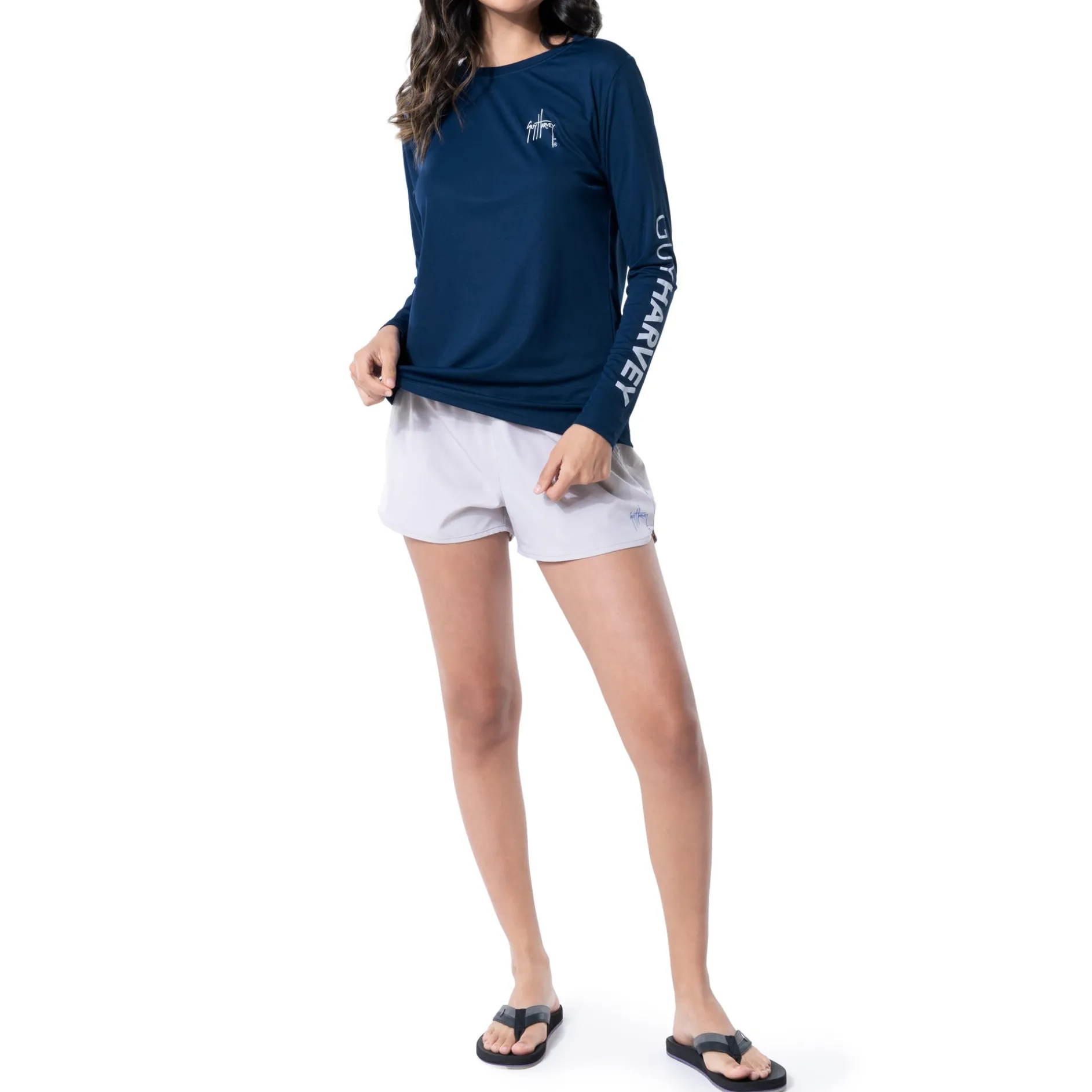 Ladies Long Sleeve Performance Fishing Sun Protection Shirt UPF 50+