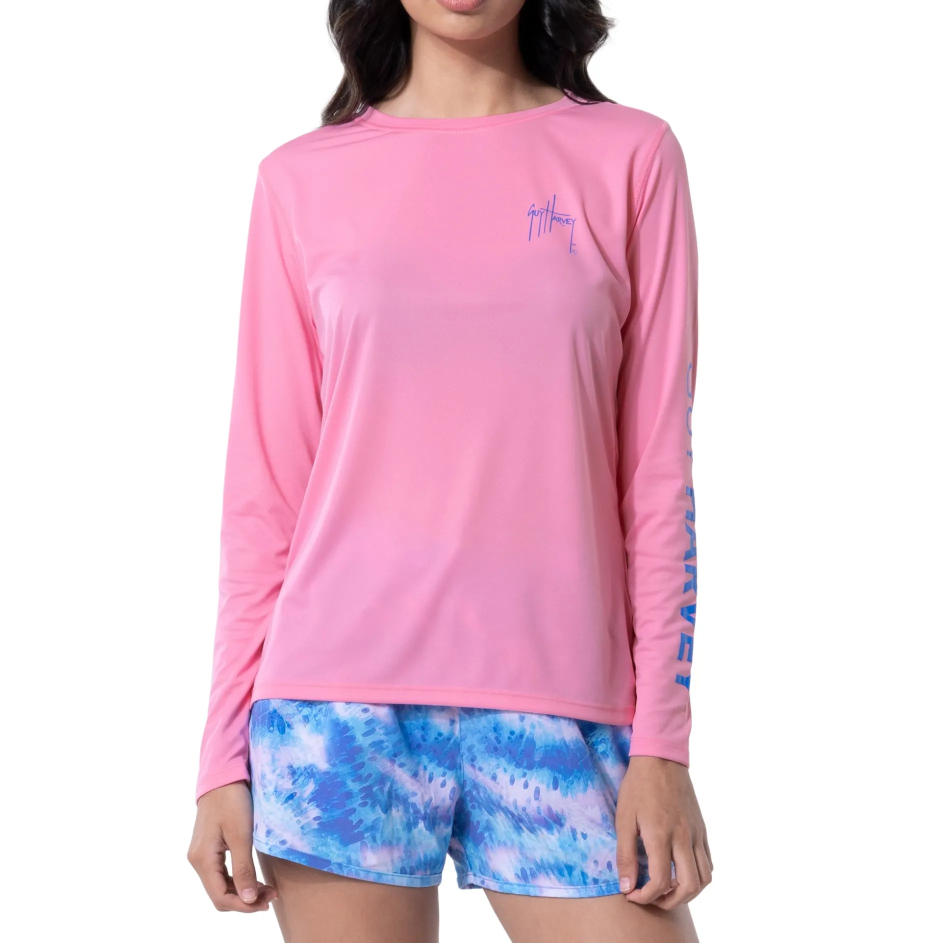 Ladies Long Sleeve Performance Fishing Sun Protection Shirt UPF 50+