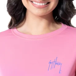 Ladies Long Sleeve Performance Fishing Sun Protection Shirt UPF 50+