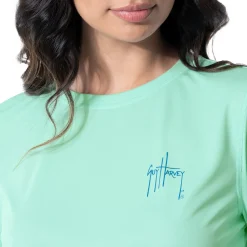 Ladies Long Sleeve Performance Fishing Sun Protection Shirt UPF 50+