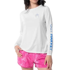 Ladies Long Sleeve Performance Fishing Sun Protection Shirt UPF 50+