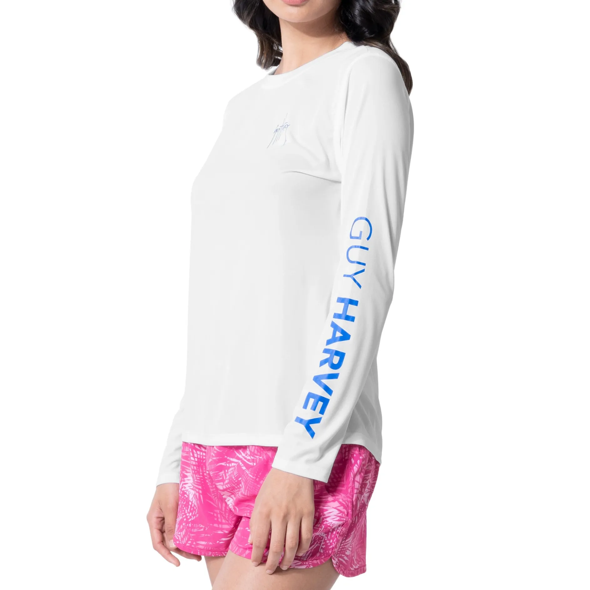 Ladies Long Sleeve Performance Fishing Sun Protection Shirt UPF 50+