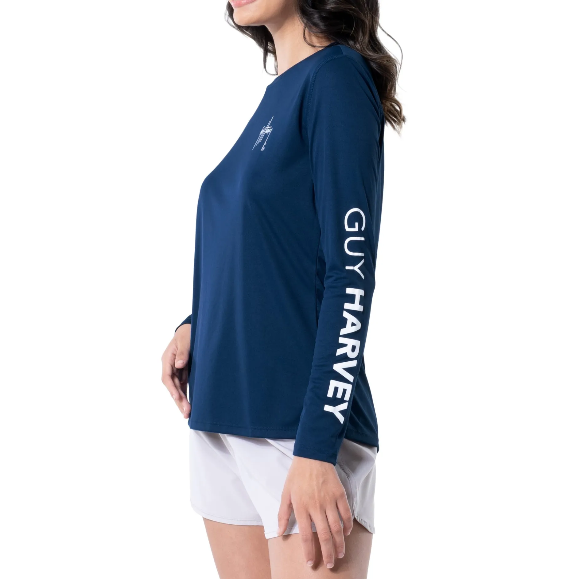 Ladies Long Sleeve Performance Fishing Sun Protection Shirt UPF 50+