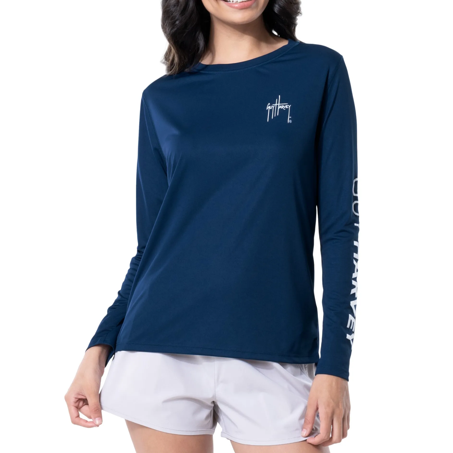 Ladies Long Sleeve Performance Fishing Sun Protection Shirt UPF 50+