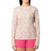 Ladies Marble Turtles Long Sleeve Sun Protection Top