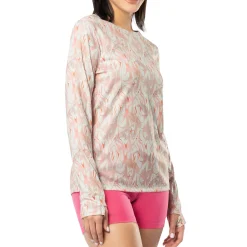 Ladies Marble Turtles Long Sleeve Sun Protection Top