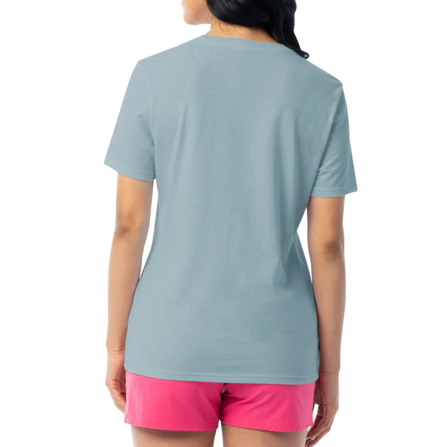 Ladies Palm and Sun Short Sleeve Crew Neck T-Shirt