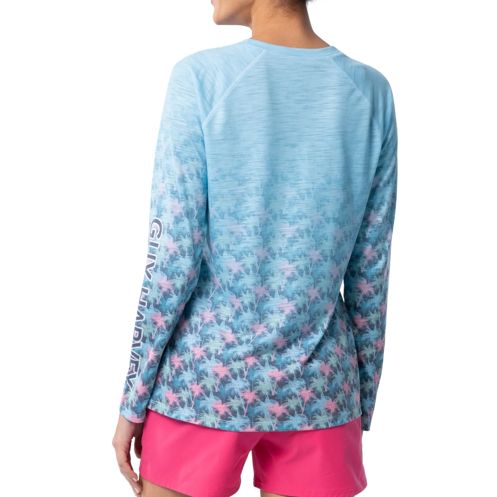 Ladies Palm Springs Long Sleeve Raglan Slub Shirt