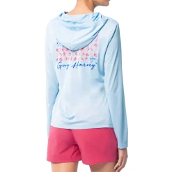 Ladies Sea Flag Performance Hoodie