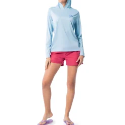 Ladies Sea Flag Performance Hoodie