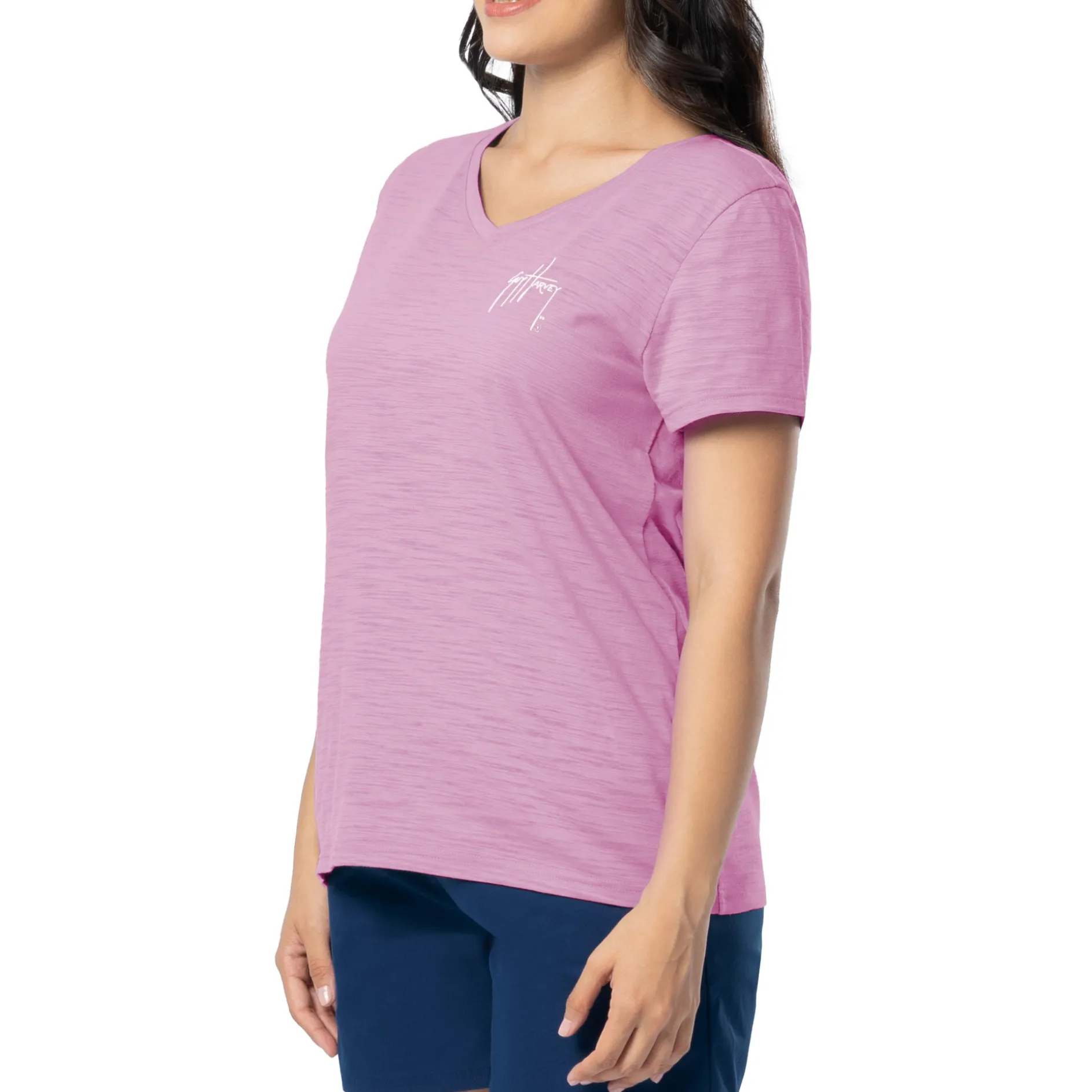 Ladies Sea Species Relaxed V-Neck Top