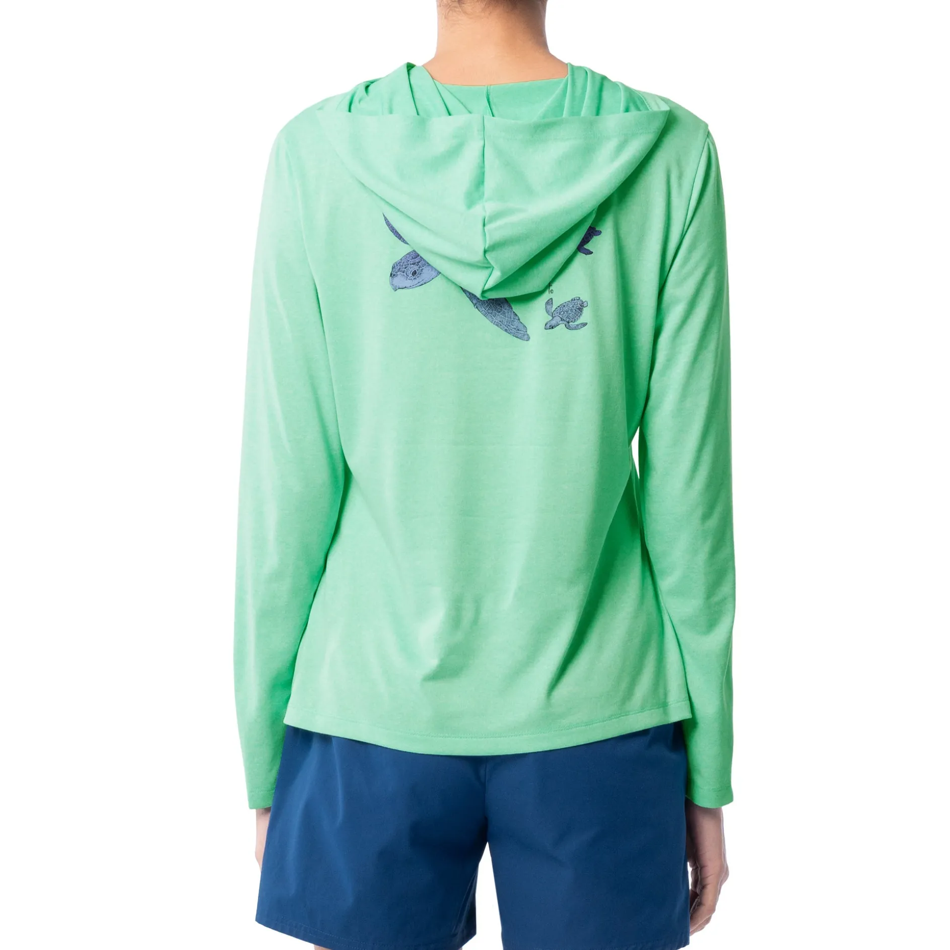 Ladies Turtle Stipple Performance Hoodie