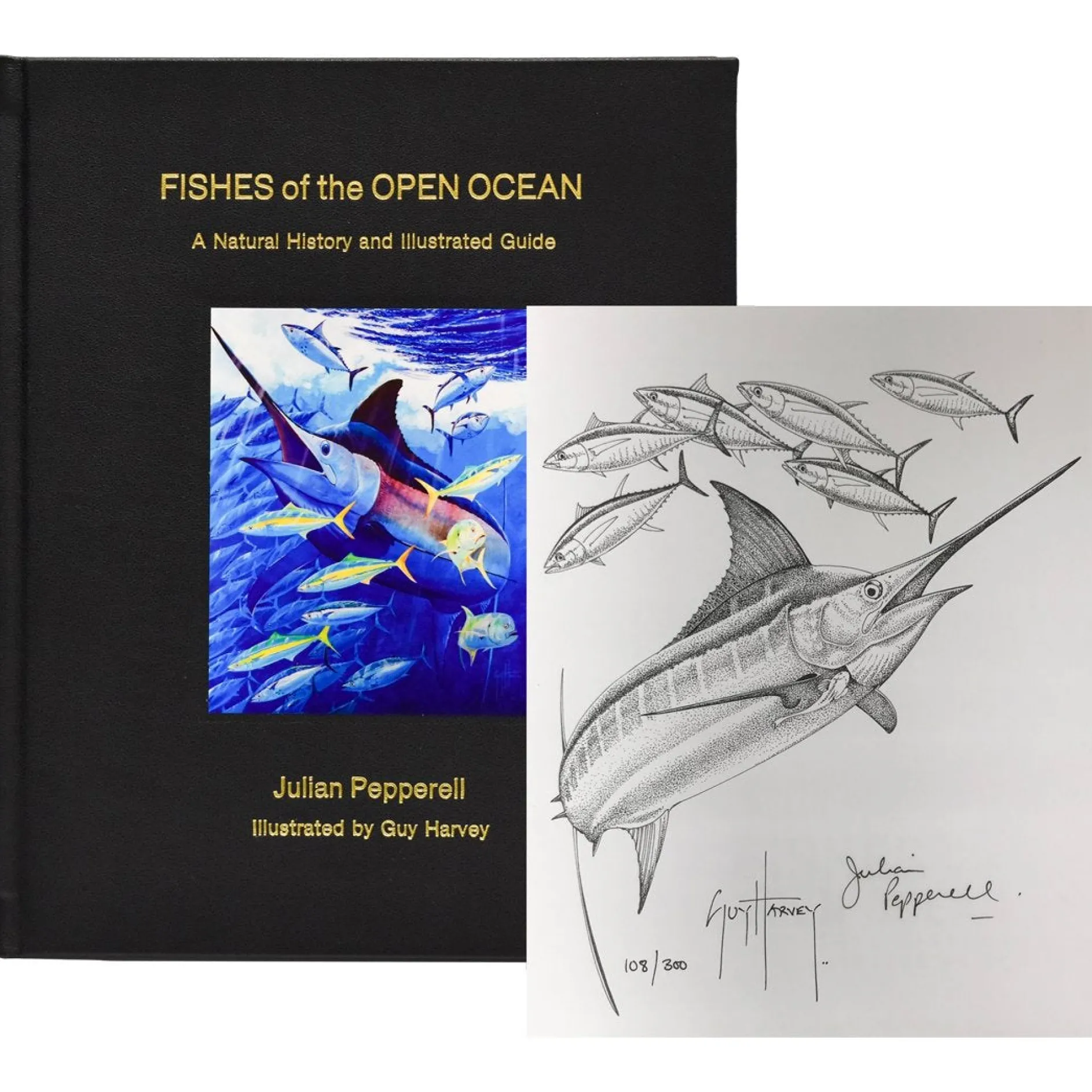LIMITED EDITION FISHES OF THE OPEN OCEAN LIMITED EDITION BOOK