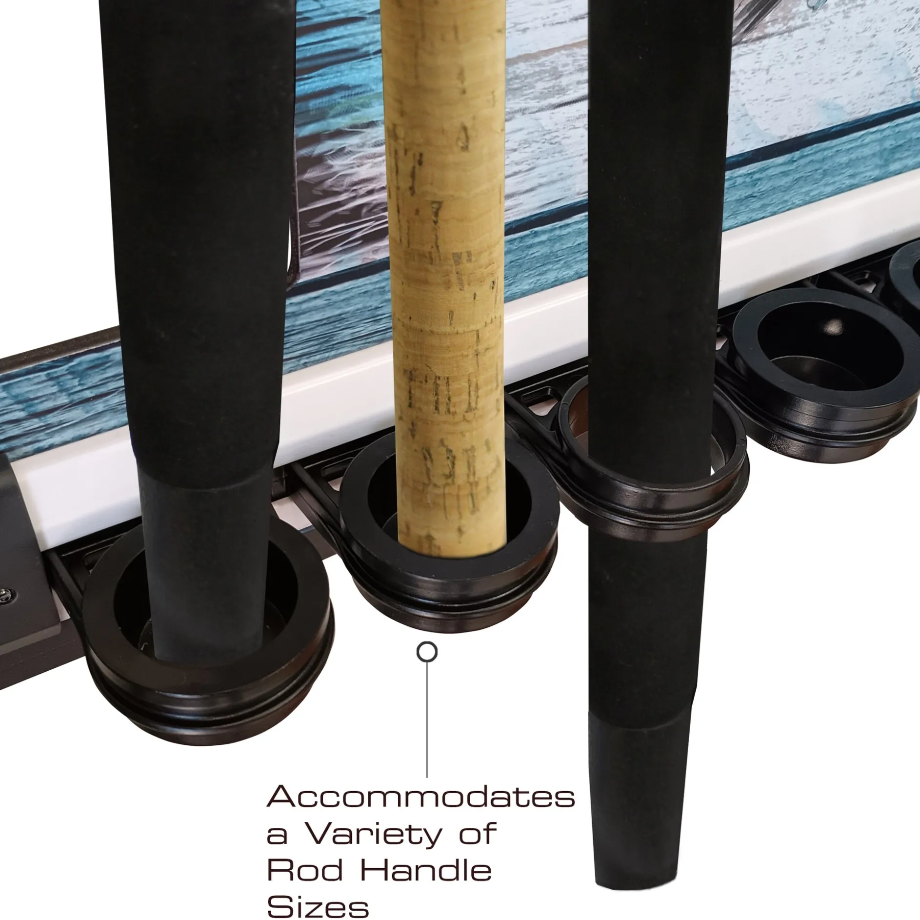 Mahi 8 Rod Rack